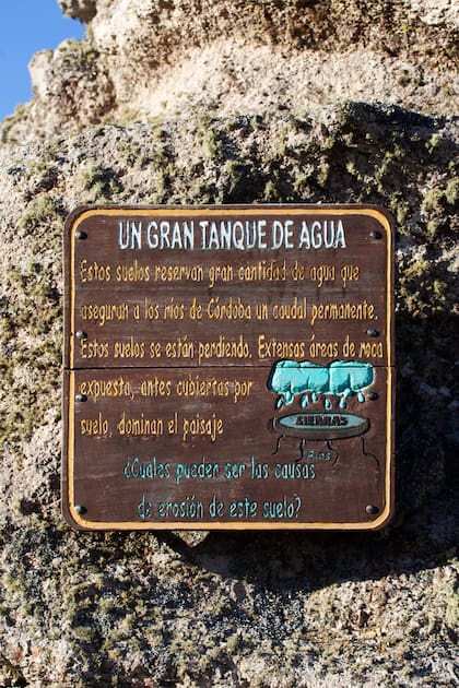 Esta área es una de las reservas hídricas más
importantes de Córdoba