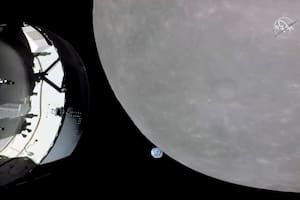 La cápsula Orion de la NASA llegó a la Luna