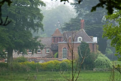 Esta casa georgiana en Sandringham Estate funciona como la casa de campo del Príncipe William y Kate Middleton.