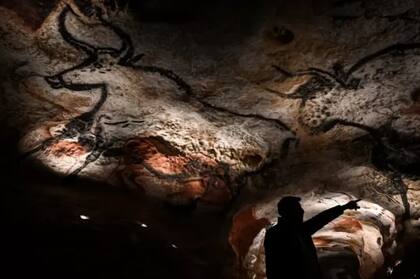 Esta cueva en Montignac, en el suroeste de Francia, es una réplica de Lascaux. La original se cerró al público en 1963.