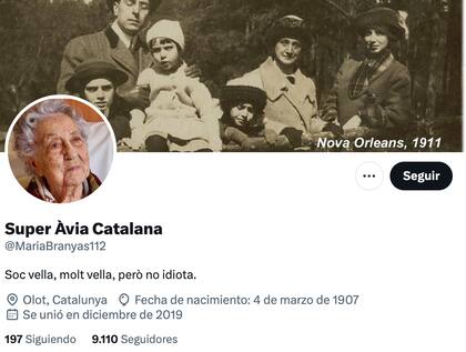 Esta era la cuenta de X de la mujer más longeva del mundo