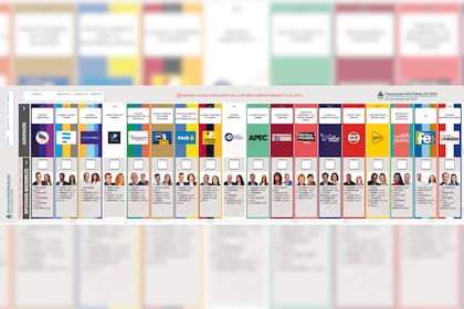 Esta es la Boleta única de Papel de Córdoba para las elecciones nacionales legislativas 2025