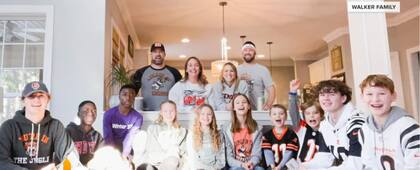 Esta es la familia Walker completa