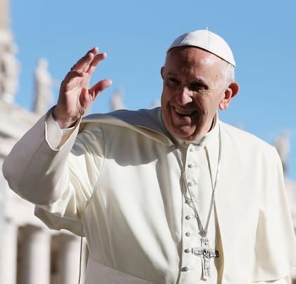Esta es la foto del Papa Francisco que utilizó el Club para despedirlo en sus redes sociales (Foto Instagram: @officialasroma)