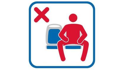 Esta es la iconografía que usarán en los autobuses de Madrid para evitar el "manspreading"