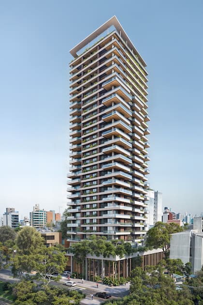 Esta es la torre de 90 metros de altura que se construye en Posadas: tendrá 28 pisos