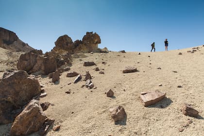 Esta formación rocosa es el vestigio de un antiguo volcán que estuvo activo hace unos 50 millones de años