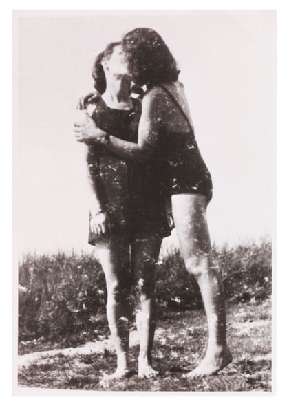 Esta foto es la última que se tomaron en su excursión al río Havel antes de que Felice fuera detenida por la Gestapo