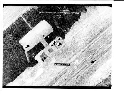Esta fotografía de un MIG-21, llamados "fishbed" en EE.UU., confirmó la presencia de este tipo de aviones en Cuba