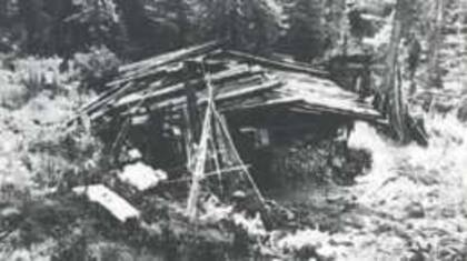 Esta fue la cabaña donde vivían los Lykov cuando fueron encontrados en 1978