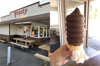 La heladería de California que lanza una advertencia antes de vender un cono gigante