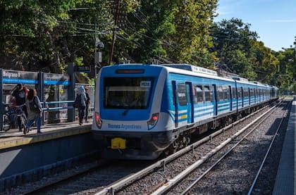 Esta línea de tren une la zona norte del conurbano bonaerense y Capital Federal (Foto: @infotrenmitre)