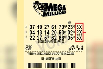 Esta lotería en EE.UU. presenta la opción de multiplicadores de premios