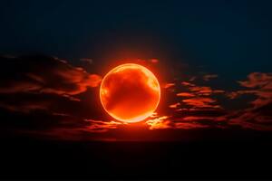 Esta luna podrá verse en el cielo nocturno sin necesidad de utilizar telescopio (imagen ilustrativa)