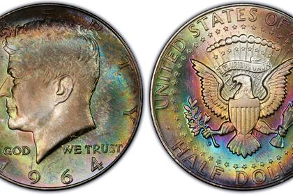 Esta moneda fue la última en la que se usó plata para su confección (PSGS)