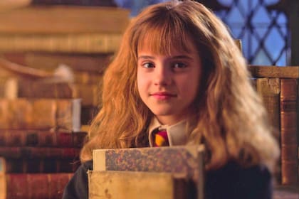 Emma Watson como Hermione en Harry Potter y la piedra filosofal