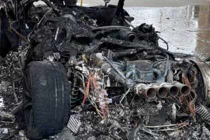 Esta no fue la primera vez que un McLaren se incendió