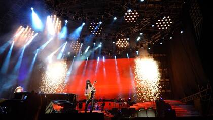 Esta noche, la banda regresa al estadio de River Plate