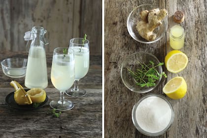 Esta preparación admite usar limas o una combinación de cítricos. El jengibre y los limones son dos ingredientes ideales para consumir en invierno porque mejoran el sistema inmune.