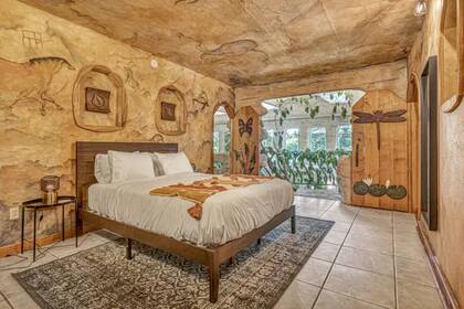 Esta propiedad es conocida como el “Jardín del Edén(Foto: Airbnb)