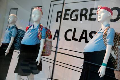 Esta vidriera está ubicada en un importante shopping de Caracas