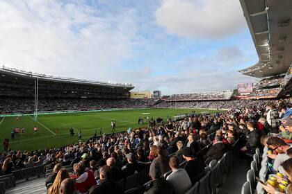 El estadio Eden Park de Auckland, en Nueva Zelanda, es un escenario habitual para el rugby