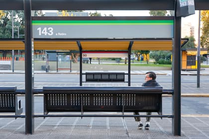 Estación Constitución, el regreso a zona sur durante el paro general