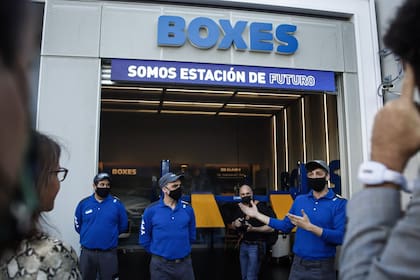 Los nuevos boxes esperan a los clientes para una experiencia renovada.