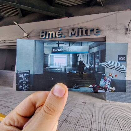 Estación de tren Bartolomé Mitre en Vicente López