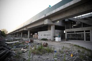 La finalización de una obra del Viaducto San Martín enfrenta a la Ciudad con la Nación