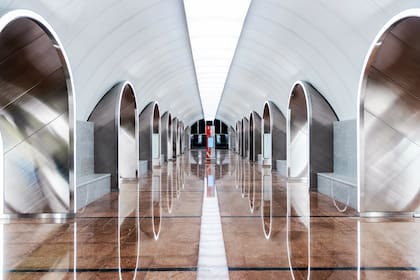 Estación Rízhskaya, de la LBK.