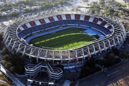 El estadio de Barranquilla donde iba a disputarse la final de la Copa América.