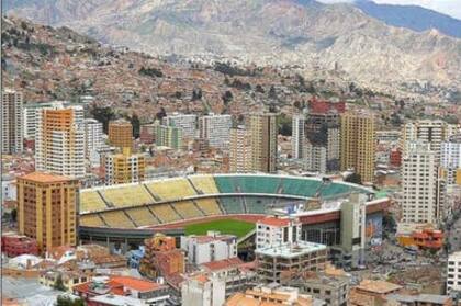 Estadio Hernando Siles, en La Paz, Bolivia