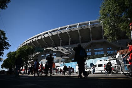 Estadio Monumental, en Núñez