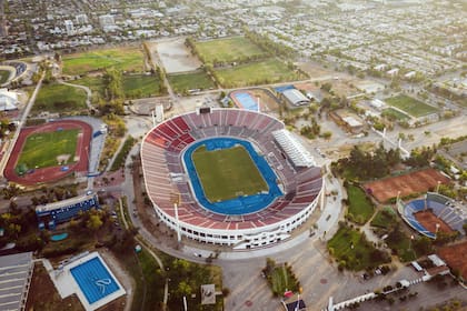 El estadio Nacional de Santiago de Chile ya aguarda la final entre River y Flamengo