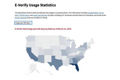 Estadísticas de E-, publicadas en el sitio web del sistema