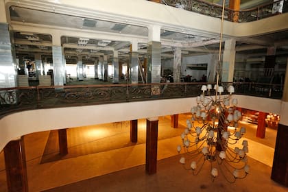 Planta baja, con sus piso de roble de Eslavonia y el primer piso.