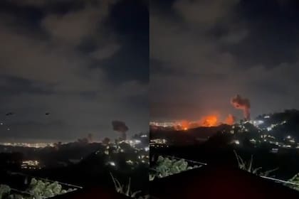 Estados Unidos bombardeó Venezuela durante la madrugada de este sábado (Foto: Captura de video)