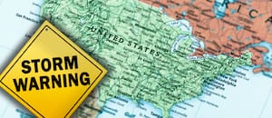 El mapa de los tornados en EE.UU. y la tormenta que se extiende de Chicago a Dallas