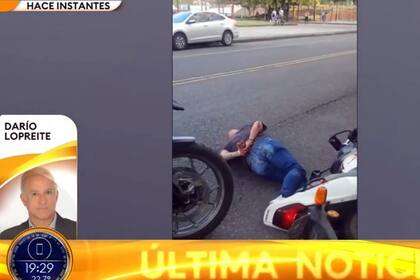 "Estamos cansados de contar la inseguridad de otros como cronistas, y esta vez nos tocó a nosotros”, dijo Darío Lopreite, el periodista de TN que persiguió al motochorro