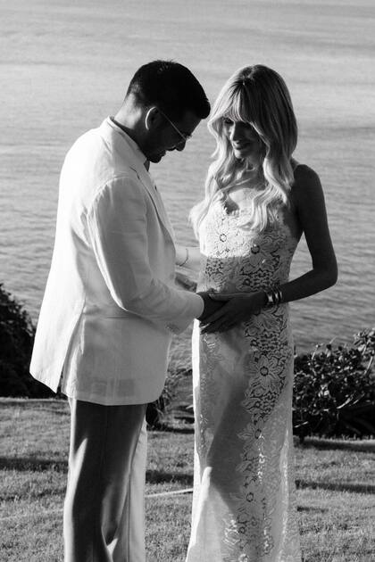 “Estamos muy conectados con el bebé. Le escribo cartas mes a mes que le guardaré para cuando sea más grande”.