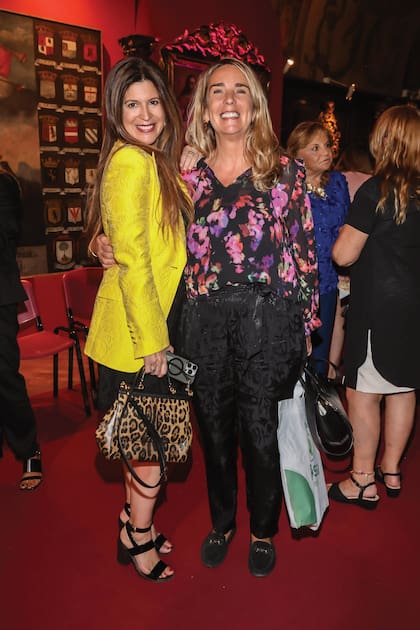 Estampa animal y flores fueron protagonistas del los looks de Elba Marcovecchio y Milagros Resta