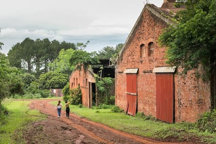 Estancia Santa Inés, cerca de Posadas, tiene un antiguo secadero que es de principios del siglo pasado.