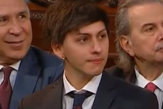 Emocionado, Estanislao Fernández lloró cuando Alberto recordó a sus abuelos