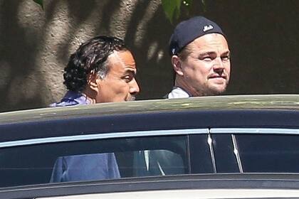 ¿Estarán planeado un nuevo proyecto juntos? El director Alejandro González Iñárritu, en Los Ángeles junto a Leonardo DiCaprio