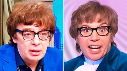 ¡Estas igual! Juanse y su look Austin Powers