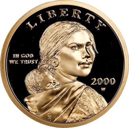 Estas monedas representan las únicas piezas numismáticas estadounidenses fabricadas específicamente para vuelos espaciales