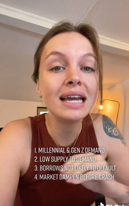 Estas son las razones por las que la tiktoker considera que aumentaron los precios de renta en Estados Unidos