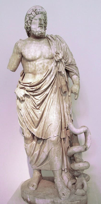 Estatua de Asclepio