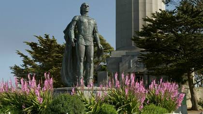 Estatua de Cristóbal Colón en el estado de California